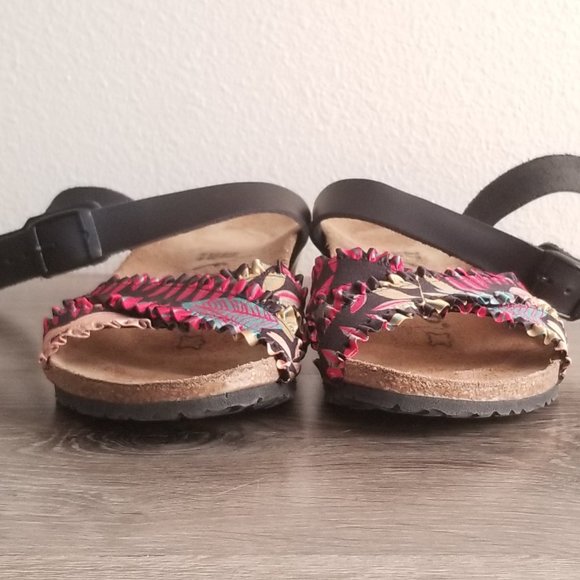 Nearly New Birkenstock Papillio "Lola" Ankle Wrap Sandals Size 6. - Picture 6 of 10